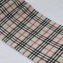 BURBERRY Nova Check Scarf Wool Gray Auth am7665-4