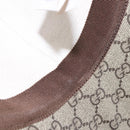 GUCCI GG Supreme Strawberry baseball Cap PVC XL Beige 700665 Auth am7681V-10