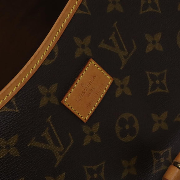 LOUIS VUITTON Monogram Saumur 35 Shoulder Bag M42254 LV Auth am7685