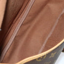 LOUIS VUITTON Monogram Saumur 35 Shoulder Bag M42254 LV Auth am7685-24