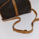 LOUIS VUITTON Monogram Saumur 35 Shoulder Bag M42254 LV Auth am7685-7