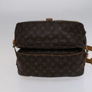 LOUIS VUITTON Monogram Saumur 35 Shoulder Bag M42254 LV Auth am7685-5