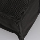 HERMES Her Line MM Hand Bag Canvas Gray Auth am7709-10