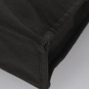 HERMES Her Line MM Hand Bag Canvas Gray Auth am7709-11