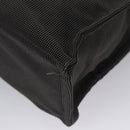 HERMES Her Line MM Hand Bag Canvas Gray Auth am7709-13