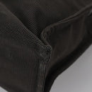 HERMES Her Line MM Hand Bag Canvas Gray Auth am7710-14