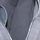 HERMES Her Line MM Hand Bag Canvas Gray Auth am7710-12