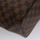 LOUIS VUITTON Damier Ebene Saleya PM Tote Bag N51183 LV Auth am7736V-17