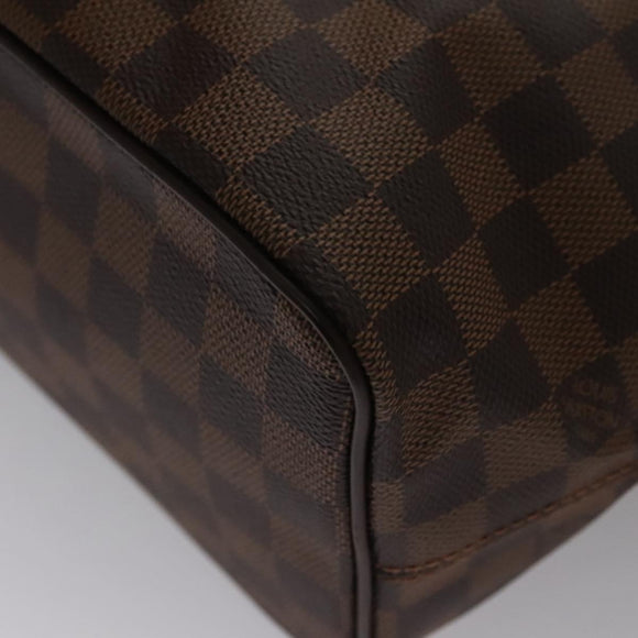 LOUIS VUITTON Damier Ebene Saleya PM Tote Bag N51183 LV Auth am7736A