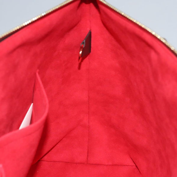 LOUIS VUITTON Damier Ebene Saleya PM Tote Bag N51183 LV Auth am7736A