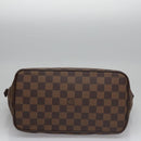 LOUIS VUITTON Damier Ebene Saleya PM Tote Bag N51183 LV Auth am7736A-5