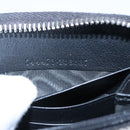 GUCCI Micro GG Canvas Guccissima Long Wallet Leather Black 544473 Auth am7738-12