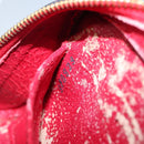 LOUIS VUITTON Epi Dauphine PM Pouch Castilian Red M48447 LV Auth am7748-12