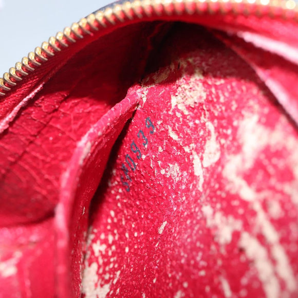 LOUIS VUITTON Epi Dauphine PM Pouch Castilian Red M48447 LV Auth am7748