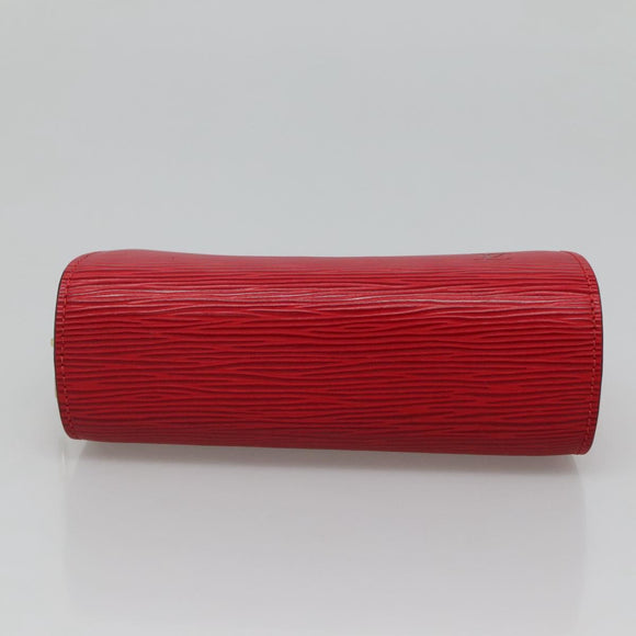 LOUIS VUITTON Epi Dauphine PM Pouch Castilian Red M48447 LV Auth am7748