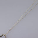 TIFFANY&Co. Open Heart Necklace Ag925 Silver Auth am7763-4