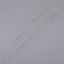 TIFFANY&Co. Open Heart Necklace Ag925 Silver Auth am7763-5