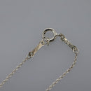 TIFFANY&Co. Open Heart Necklace Ag925 Silver Auth am7763-7