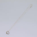 TIFFANY&Co. Open Heart Necklace Ag925 Silver Auth am7763-8