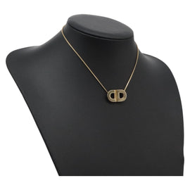 Christian Dior Necklace metal Gold Auth am7764