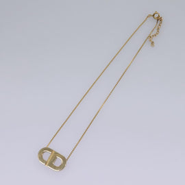 Christian Dior Necklace metal Gold Auth am7764 - 0