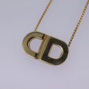 Christian Dior Necklace metal Gold Auth am7764-3