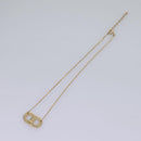 Christian Dior Necklace metal Gold Auth am7764-7