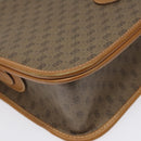 GUCCI Micro GG Canvas Shoulder Bag PVC Leather Beige Auth am7777-9