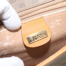 GUCCI Micro GG Canvas Shoulder Bag PVC Leather Beige Auth am7777-19