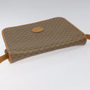 GUCCI Micro GG Canvas Shoulder Bag PVC Leather Beige Auth am7777-6