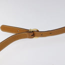 GUCCI Micro GG Canvas Shoulder Bag PVC Leather Beige Auth am7777-8