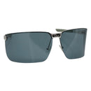 Christian Dior Sunglasses Metal Blue Auth am7799-1