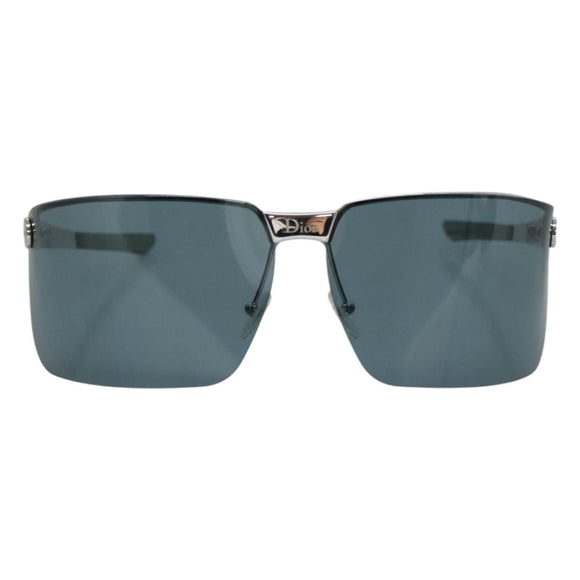 Christian Dior Sunglasses Metal Blue Auth am7799