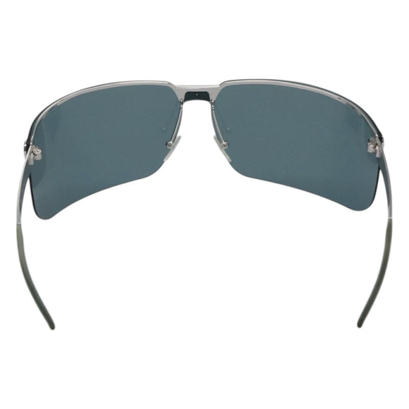 Christian Dior Sunglasses Metal Blue Auth am7799