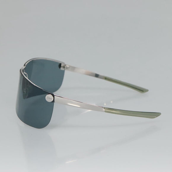 Christian Dior Sunglasses Metal Blue Auth am7799