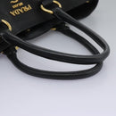 PRADA Tote Bag Leather 2way Black 1BG865 Auth am7814-7