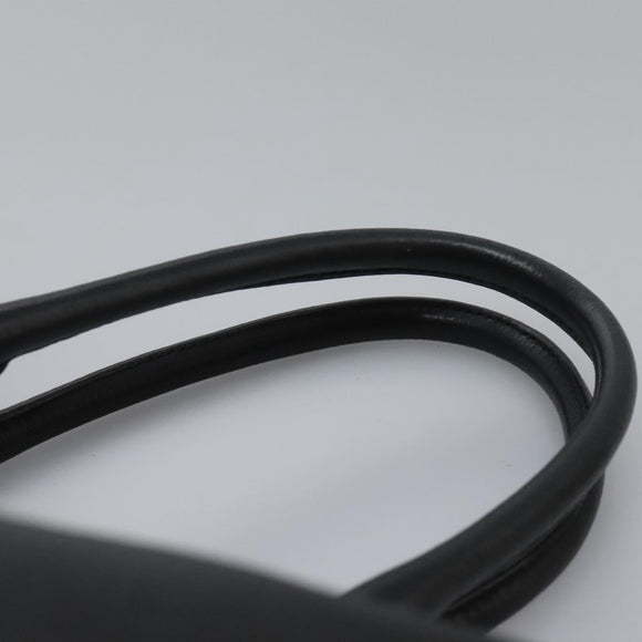 PRADA Tote Bag Leather 2way Black 1BG865 Auth am7814