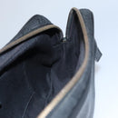 GUCCI GG Nylon Body Bag Outlet Black Silver 336672 Auth am7819-19