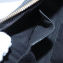 GUCCI GG Nylon Body Bag Outlet Black Silver 336672 Auth am7819-20