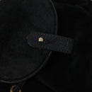 GUCCI Bamboo Backpack Suede Leather Black Gold 003 1705 0030 Auth am7820-19