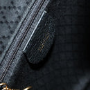 GUCCI Bamboo Backpack Suede Leather Black Gold 003 1705 0030 Auth am7820-21