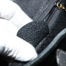 GUCCI Bamboo Backpack Suede Leather Black Gold 003 1705 0030 Auth am7820-12