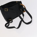 GUCCI Bamboo Backpack Suede Leather Black Gold 003 1705 0030 Auth am7820-8