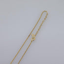 Christian Dior Necklace metal Gold Auth am7825-11