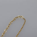 Christian Dior Necklace metal Gold Auth am7825-7