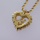 Christian Dior Necklace metal Gold Auth am7825-9