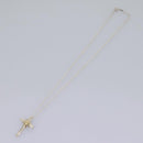 TIFFANY&Co. Cross Necklace Ag925 Silver Auth am7827-2