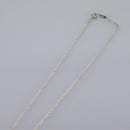 TIFFANY&Co. Cross Necklace Ag925 Silver Auth am7827-5