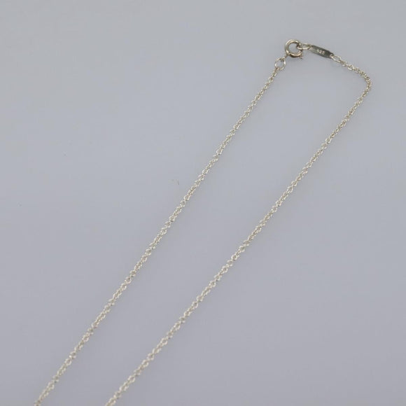 TIFFANY&Co. Cross Necklace Ag925 Silver Auth am7827