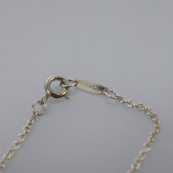 TIFFANY&Co. Cross Necklace Ag925 Silver Auth am7827